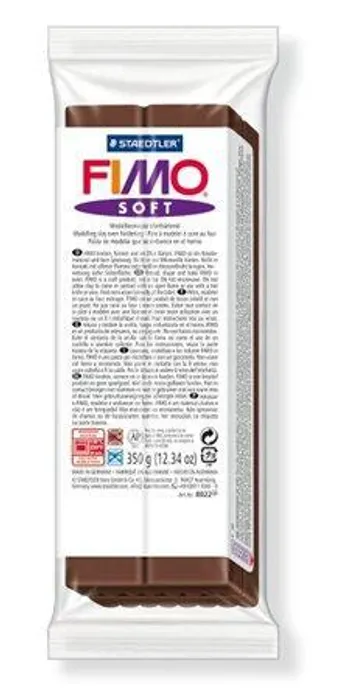 Hlavný obrázok produktu FIMO® soft 8020 čokoládová 350g blok