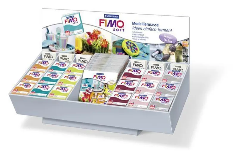 Hlavný obrázok produktu FIMO® Soft displej, 72 x 57g, mix barev
