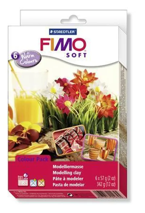 Hlavný obrázok produktu FIMO® soft trend sada TEPLÉ BARVY