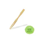 Ďalší obrázok produktu Fingerfood napichovadlo bambusové (FSC 100%) Vidlička 9cm [100 ks]