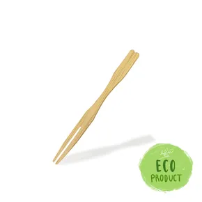 Fingerfood napichovadlo bambusové (FSC 100%) Vidlička 9cm [100 ks]