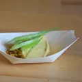 Ďalší obrázok produktu Fingerfood miska drevená lodička 9 x 6 cm [100 ks]