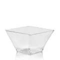 Ďalší obrázok produktu Fingerfood pohárik (PS) hranatý číry 110 x 110 x 70 mm, 500ml [20 ks]