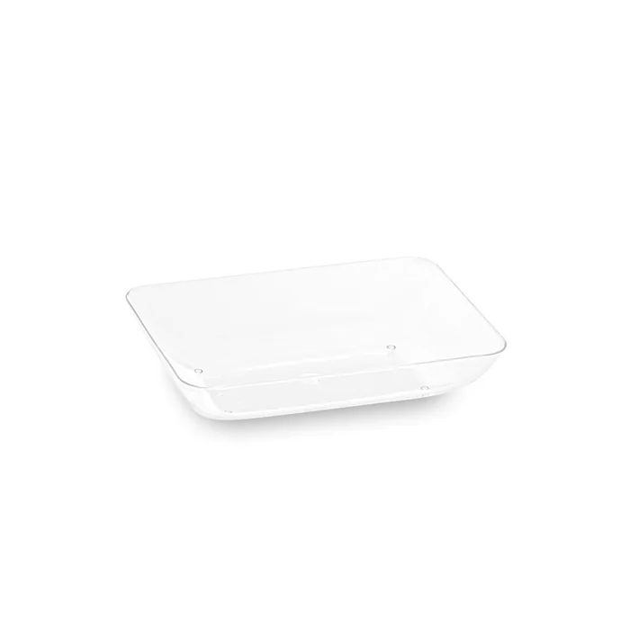 Hlavný obrázok produktu Fingerfood talířek obdelníkový, čirý 7,7 x 5,2 x 1,6 cm [50 ks]