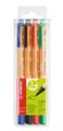 Ďalší obrázok produktu Fix "GREENpoint", 4 farby, 0,8 mm, STABILO