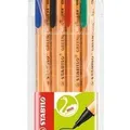 Ďalší obrázok produktu Fix "GREENpoint", 4 farby, 0,8 mm, STABILO