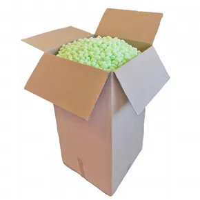 Fixačné výplňové telieska In BOX chips BIO, 250 litrov, v krabici, zelená