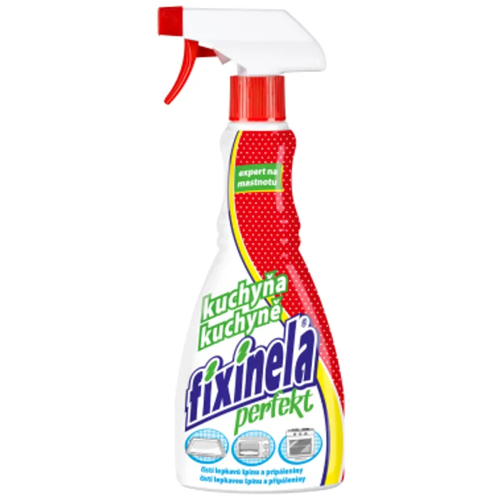 Hlavný obrázok produktu Fixinela Perfekt Kuchyně tekutý prostředek na mytí kuchyně rozprašovač 500 ml