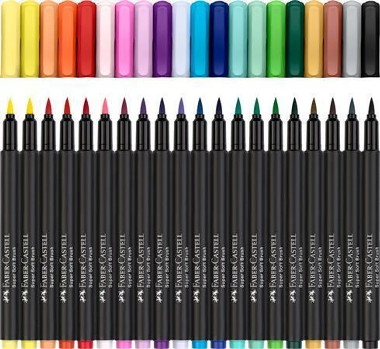 Hlavný obrázok produktu Fixy Faber-Castell Black Edition Brush 20 barev