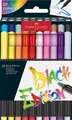 Ďalší obrázok produktu Fixy Faber-Castell Black Edition Brush 20 barev