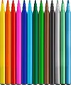 Ďalší obrázok produktu Fixy Faber-Castell Dinosaurus 13 farieb