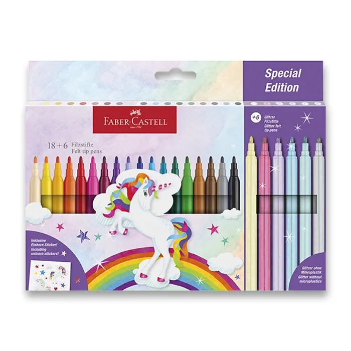 Hlavný obrázok produktu Fixy Faber-Castell Unicorn 24 barev