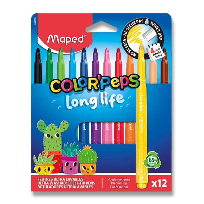Hlavný obrázok produktu Fixy MAPED Long Life 2.0 - 12 ks