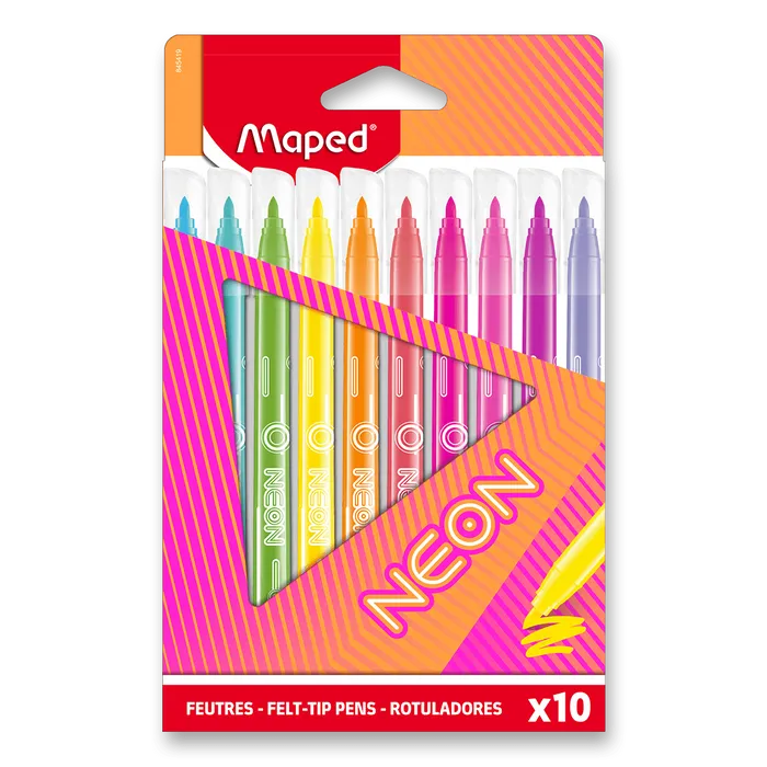 Hlavný obrázok produktu Fixy Maped Neon 10 ks