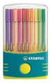 Fixy STABILO Pen 68 ColorParade tyrkysová 20 farieb