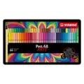 Fixky STABILO Pen 68 ARTY 66 ks v plechovom puzdre