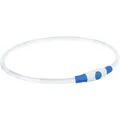 Ďalší obrázok produktu Flash light ring USB, blikací obojok, modrá L-XL: 65 cm/ o 8 mm