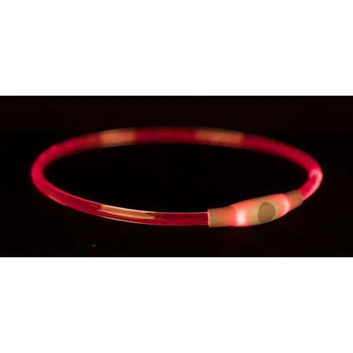 Hlavný obrázok produktu Flash light ring USB, blikací obojek, vícebarevný S-M: 40 cm/ o 8 mm