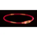 Ďalší obrázok produktu Flash light ring USB, blikací obojok, viacfarebný S-M: 40 cm/ o 8 mm