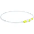 Ďalší obrázok produktu Flash light ring USB, blikací obojok, zelená L-XL: 65 cm/ o 8 mm