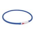 Ďalší obrázok produktu Flash USB svietiaci obojok XS-XL 70 cm / 10 mm, - kráľovská modrá