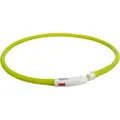 Ďalší obrázok produktu Flash USB svietiaci obojok XS-XL 70 cm / 10 mm, zelený