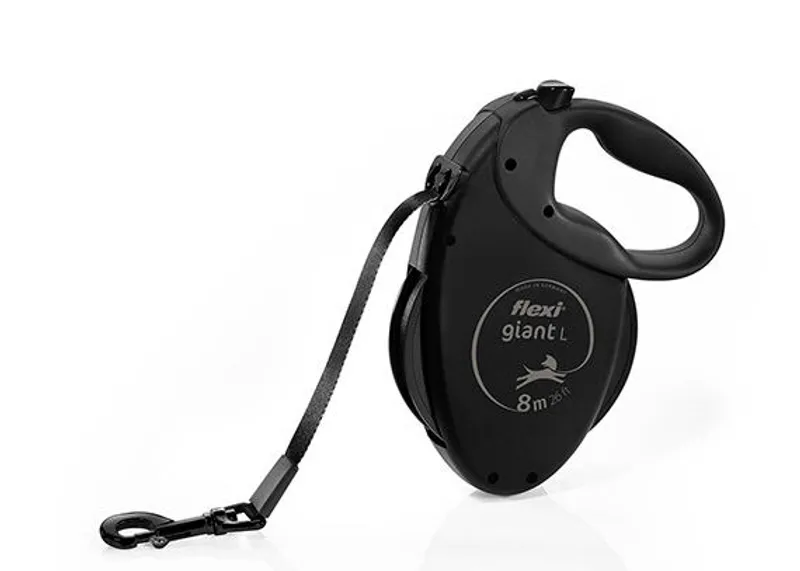 Hlavný obrázok produktu Flexi Giant Black Edition L pásek 8 m, max. 50 kg