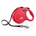 Ďalší obrázok produktu Flexi New Classic S opasok 5 m, max. 15kg, - červená