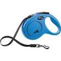 Ďalší obrázok produktu Flexi New Classic M opasok 5 m, max. 25 kg, - modrá