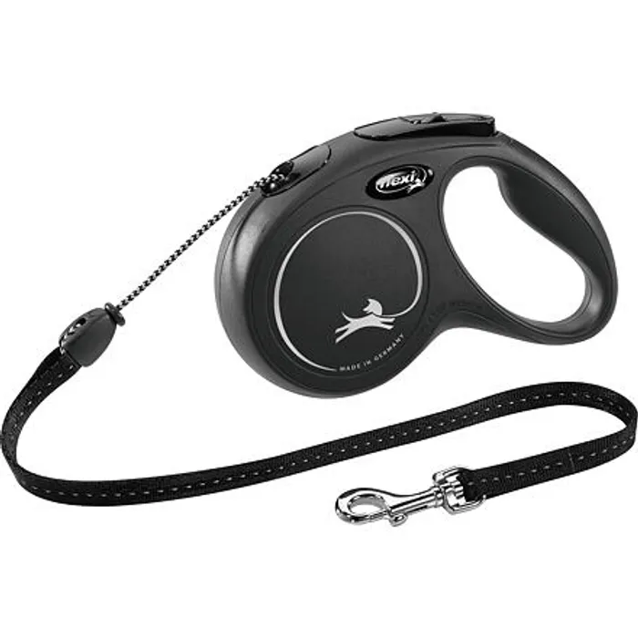 Hlavný obrázok produktu Flexi New Classic M šňůra 5 m, max. 20kg, - černá