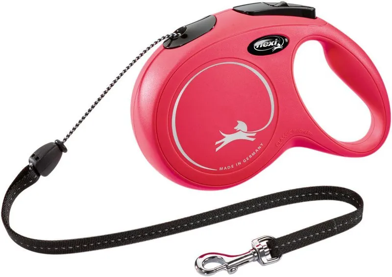 Hlavný obrázok produktu Flexi New Classic M šňůra 8 m, max. 20kg, - červená