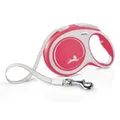Flexi New Comfort L opasok 8 m, max. 50 kg, červená