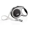 Flexi New Comfort L opasok 8 m, max. 50 kg, čierna