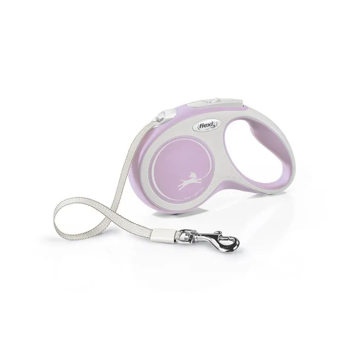 Hlavný obrázok produktu Flexi New Comfort S pásek 5 m, max. 15 kg, růžová