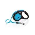 Ďalší obrázok produktu Flexi New Neon M pásek 5 m, max.25 kg, modrá