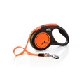 Ďalší obrázok produktu Flexi New Neon M pásik 5 m, max. 25 kg, oranžová