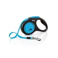 Ďalší obrázok produktu Flexi New Neon S pásek 5 m, max.15 kg, modrá