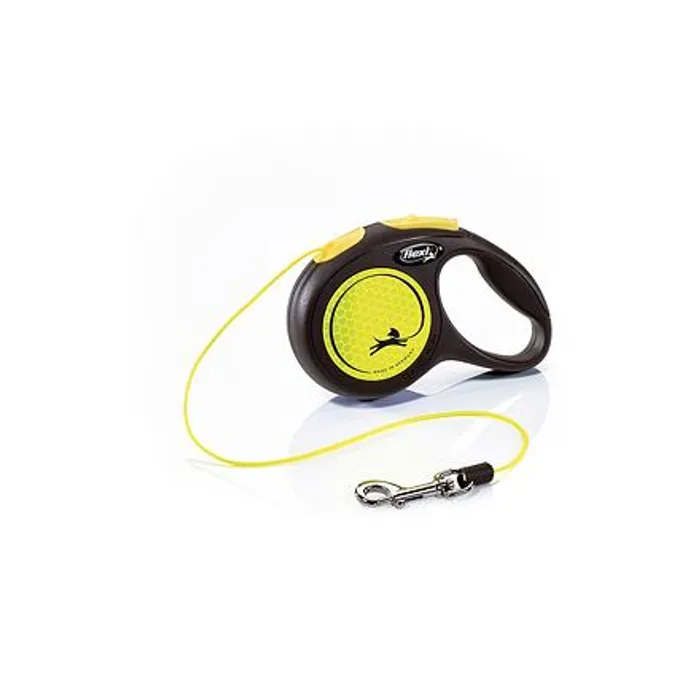 Hlavný obrázok produktu Flexi New Neon XS šňůra 3 m, max. 8 kg, žlutá