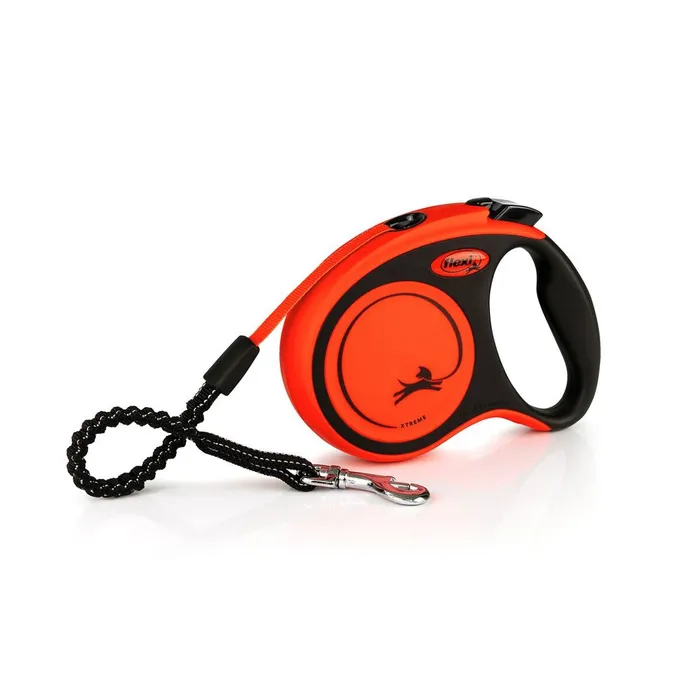 Hlavný obrázok produktu Flexi Xtreme S pásek 5 m, max. 20 kg, černá/oranžová