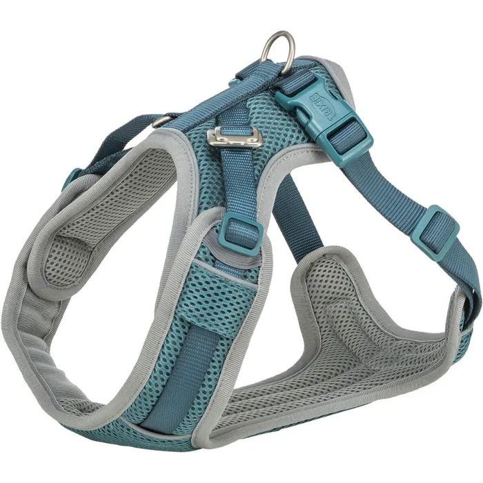 Hlavný obrázok produktu FlexMesh Premium postroj, široký střih, petrolejováXS-S: 40-57 cm/ 15 mm