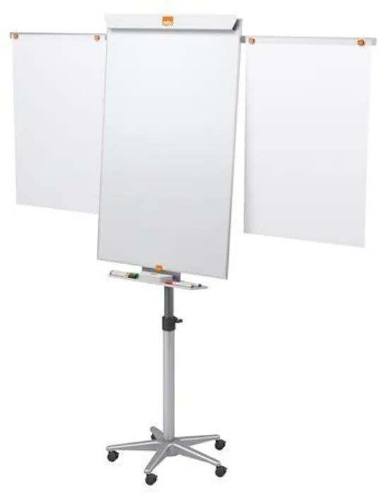 Hlavný obrázok produktu Flipchart "Piranha", magnetický, 2 výsuvná ramena, NOBO