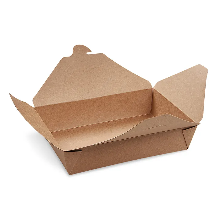Hlavný obrázok produktu Food box (PAP/PE) nepromastitelný kraft `L` 195 x 138 mm 1400ml [50 ks]