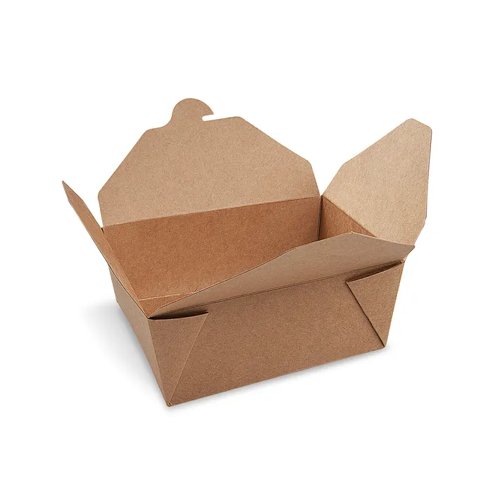 Hlavný obrázok produktu Food box (PAP/PE) nepromastitelný kraft `M` 150 x 120 x 65 mm 1300ml [50 ks]