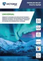 Ďalší obrázok produktu Fotografický papier Universal, do atramentovej tlačiarne, matný, A4, 90g, VICTORIA 20 listov