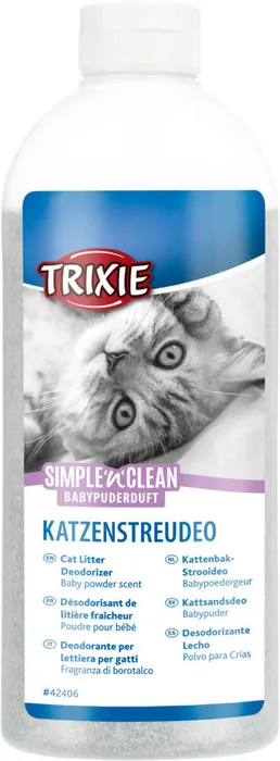 Hlavný obrázok produktu Fresh´n´Easy deodorant pro kočičí WC BABY POWDER 750 g