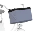 Front-Box transportný košík na riadidlá, 38 x 25 x 25cm, sivá (max. 6kg) - DOPREDAJ