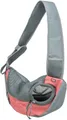 Front Sling Carrier - přední nosítko/taška, 50 x 25 x 18 cm, růžová/šedá (max. 5kg)