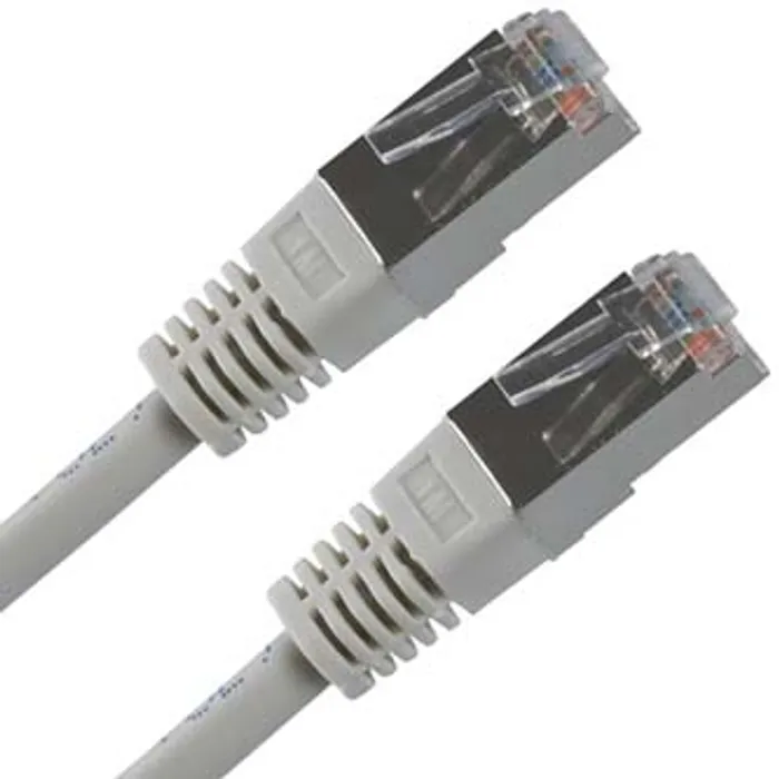 Hlavný obrázok produktu FTP patchcord, Cat.5e, RJ45 M-20m, stíněný, šedý, economy