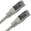 FTP patchcord, Cat.5e, RJ45 M-2m, tienený, sivý, economy