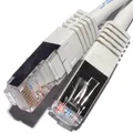 Ďalší obrázok produktu Patchcord FTP kat.5e RJ45 M-50m ekranowany szary oszczędny